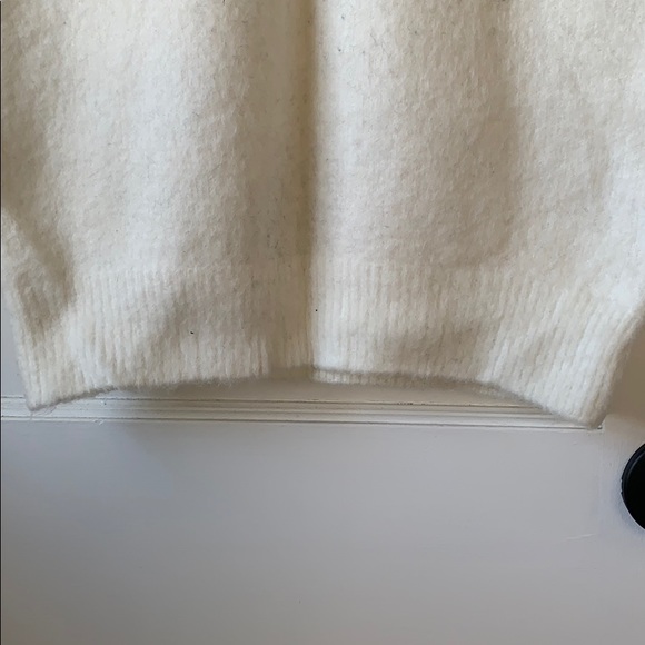 Crewneck Knit Dress, Small, White red navy - Picture 3 of 11